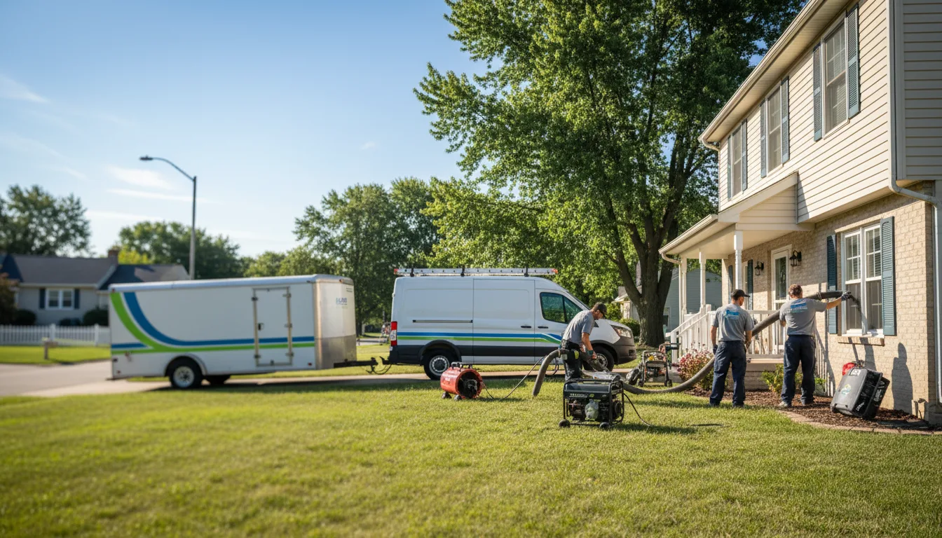 Flooded Basement Restoration And Cleanup With Repair in Berkeley, IL near me